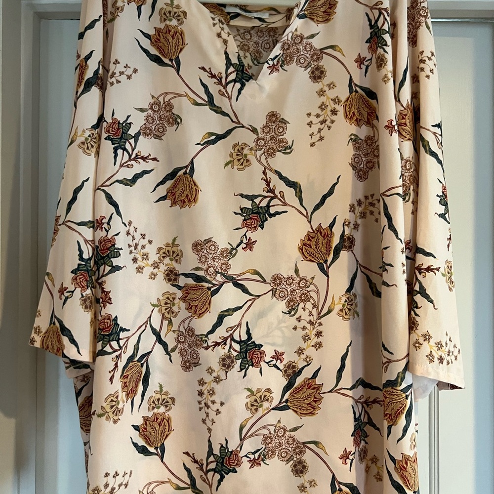 Floral Print Women's Top